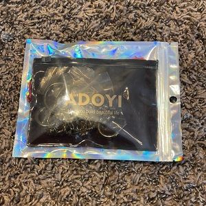 Package of gold hoops